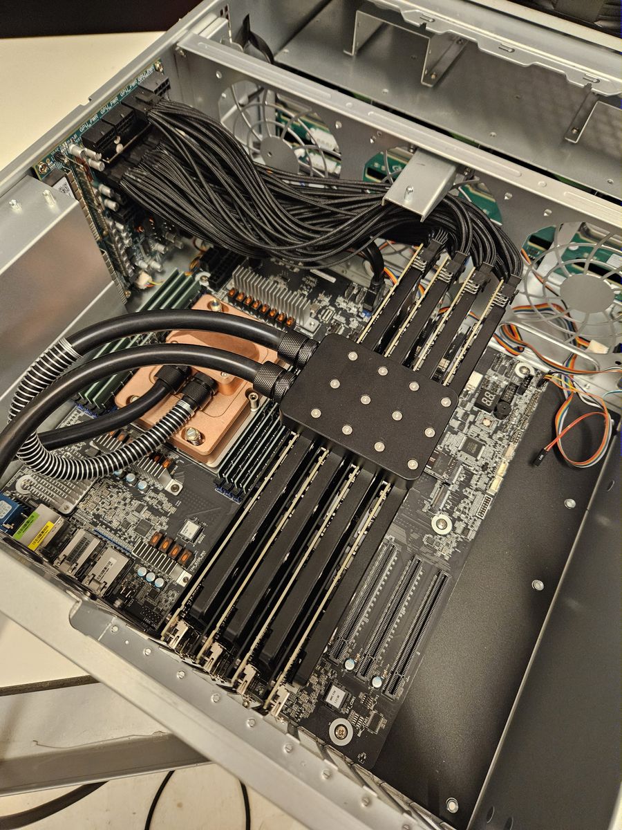 Waterblock CPU serveur haute performance pour HPC et data center – HYBRID COOLING MODDING