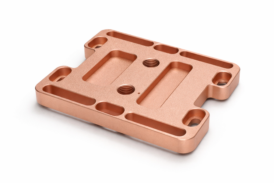 Waterblock CPU avec micro-canaux haute densité